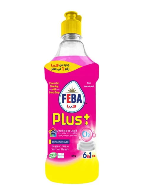 Plus Oxygen Power Liquid Dishwashing 600.0grams