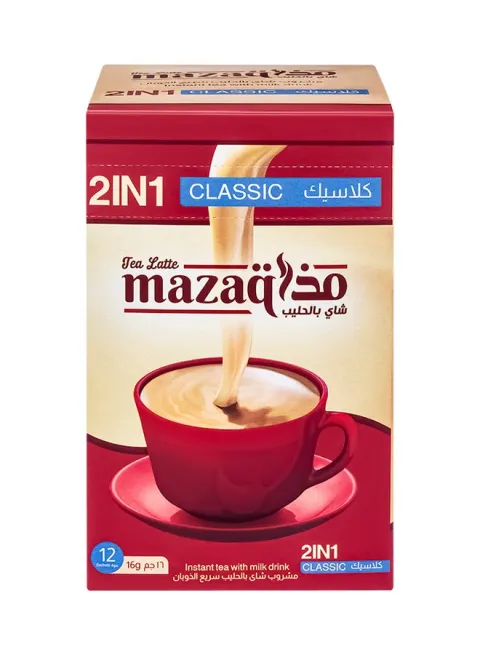 Tea Latte Instant Tea With Milk (2 In 1) 192grams Pack of 12