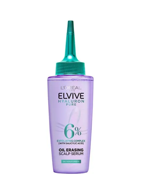Elvive Hyaluron Pure Serum For Oily Scalp & Roots with Salicylic acid - 102ml