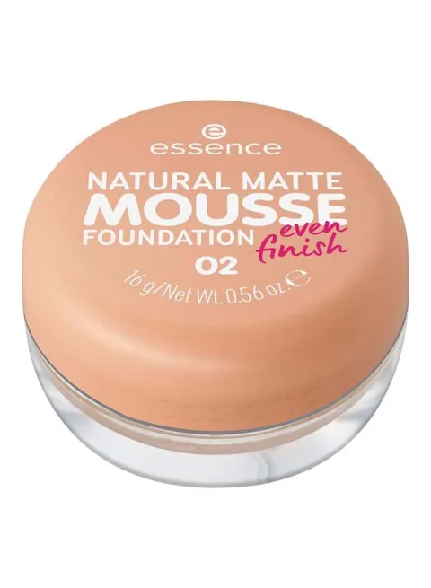 Natural Matte Mousse Foundation Beige 02