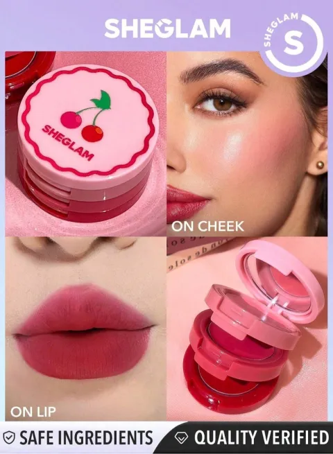 Very Cherry Cheek & Lip Cream Stack Very Cherry