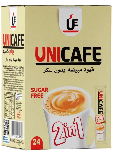 Mix 2 in 1 Instant Coffee No Sugar - 24 Sachets 12g