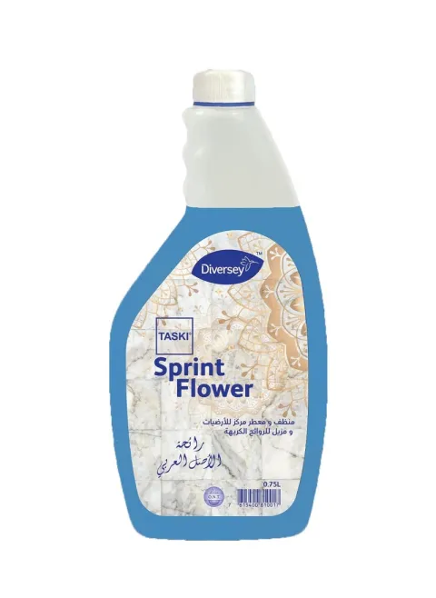 Concentrated sanctuary floor freshener and cleaner - Tasky Sprint Flower - with the scent of Arabic origin, 750 ml