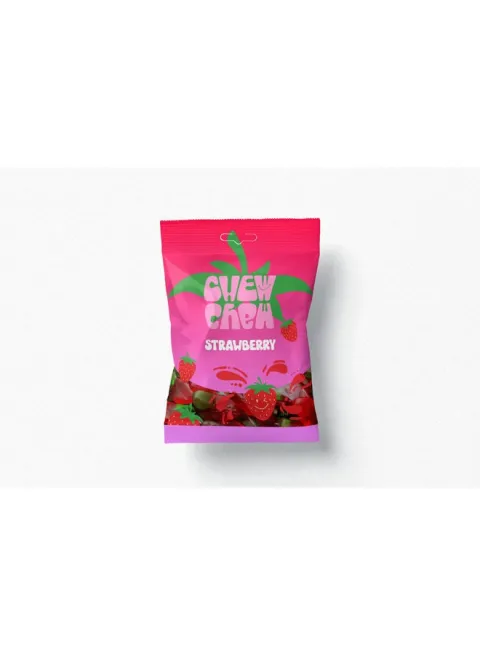 Gummy Strawberries Jelly Candy - 80 Grams