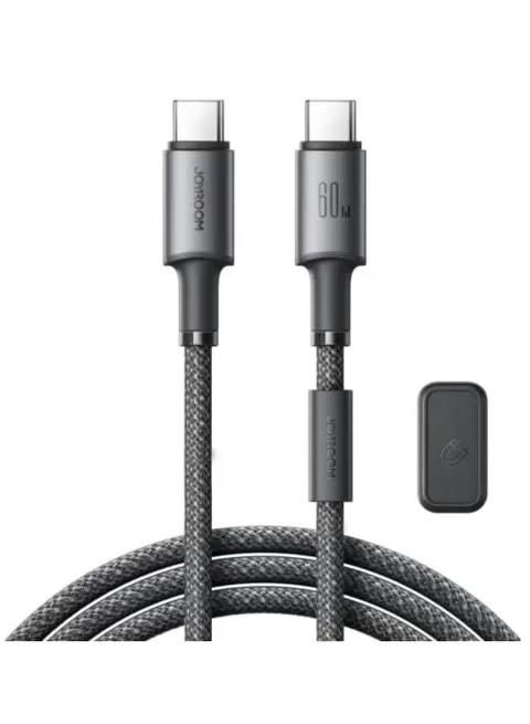 S-A50 Unlimited Series 60W Type-C to Type-C Fast Charging Data Cable, 1.2 m Length Dark Gray