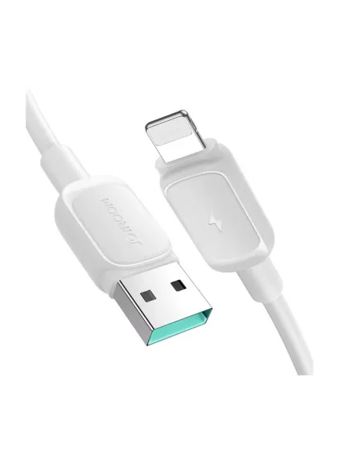 Multicolour Series A14 Lightning / USB-A 2.4A 1.2 m Cable White