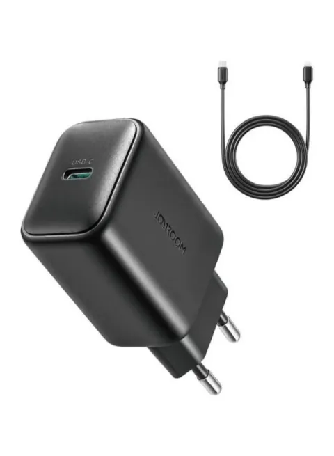 Joyroom TCF23 25W Charger with C to C Cable 1m Black