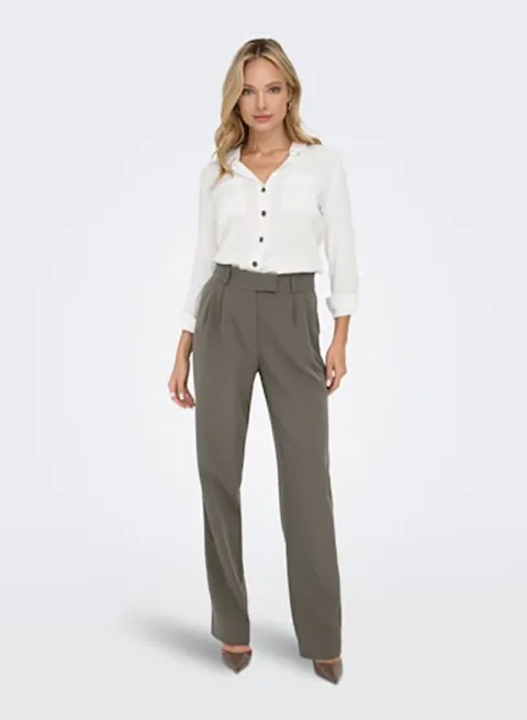 ONLY Womens Yasmin Shirt Longsleeve Woven