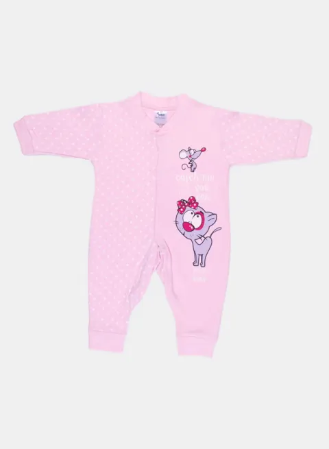 cat and mouse dotted jumpsuit