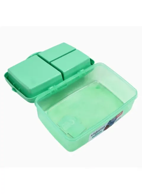 Sistema Plastic Lunch Box – Green
