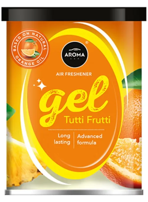 Aroma Car Terpene Gel Tutti Frutti 80g