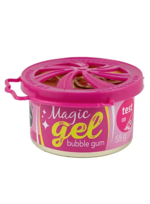 Magic Gel Bubble Gum – Car Air Freshener – 55g – Sweet Long-Lasting Gel Aroma