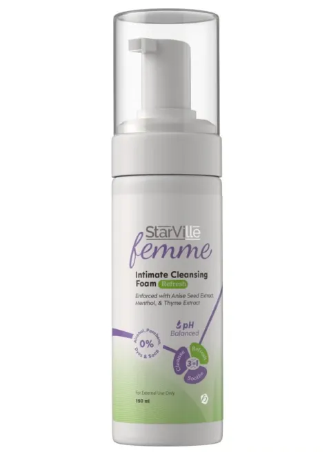 StarVille Femme Intimate Cleansing Foam Refresh 150 ml