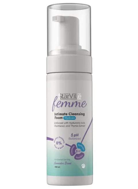 StarVille Femme Intimate Cleansing Foam Hydrate 150 ml
