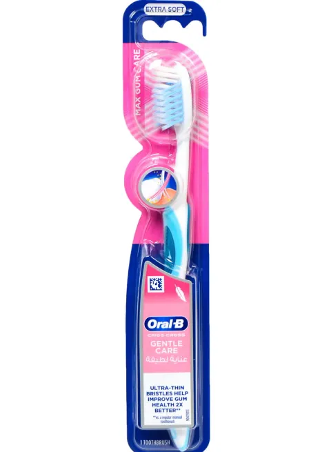Oral B Criss-Cross Gental Care Exrta Soft Manual Toothbrush