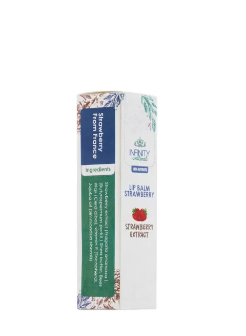 Naturals Lip Balm Strawberry Extract 7gm