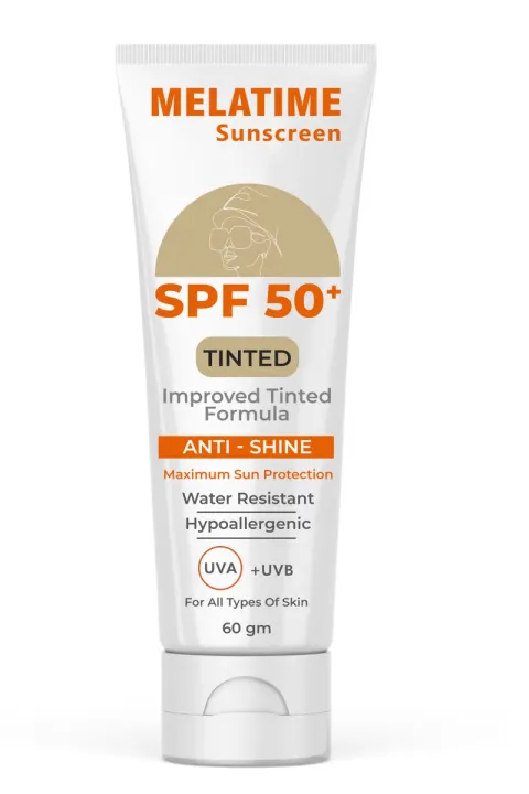 Melatime Tinted Sunscreen 60gm