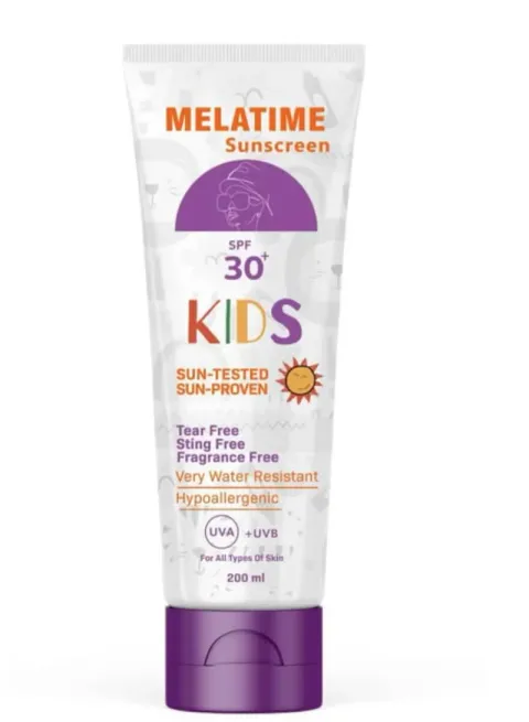 MELATIME Kids Sunscreen SPF 30 - 200ml