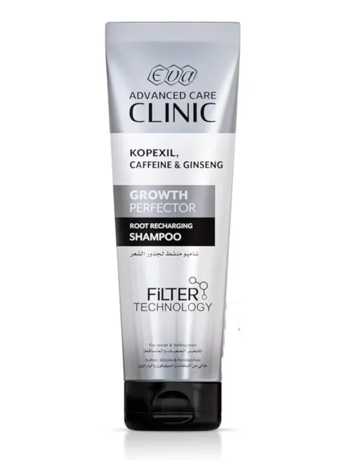 Eva Advanced Care Clinic Growth Perfector Root Recharging Shampoo For Weak & Falling Hair 230 Ml