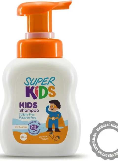 Super Kids African Mango Fragrance Shampoo for Kids - 300ml
