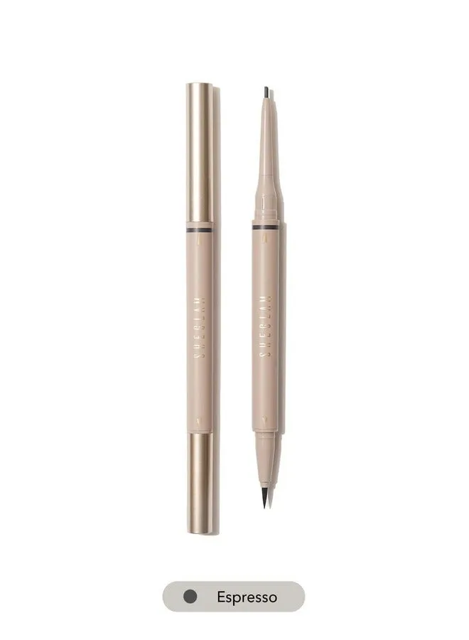 فرشاة Brows On Demand 2 في 1 إسبريسو