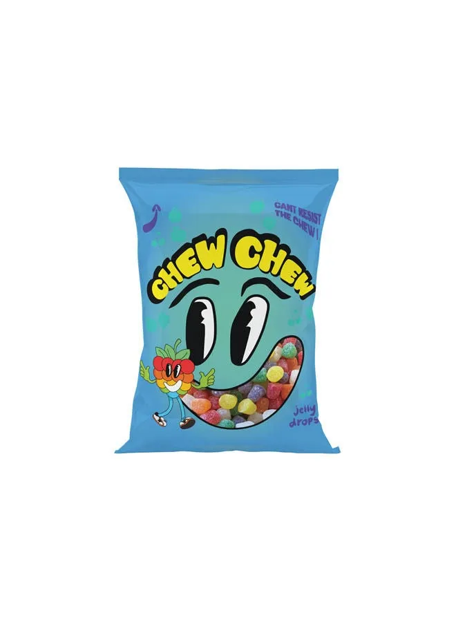 حلوى جيلي نباتية من Gummy Drops، 80 جرامًا
