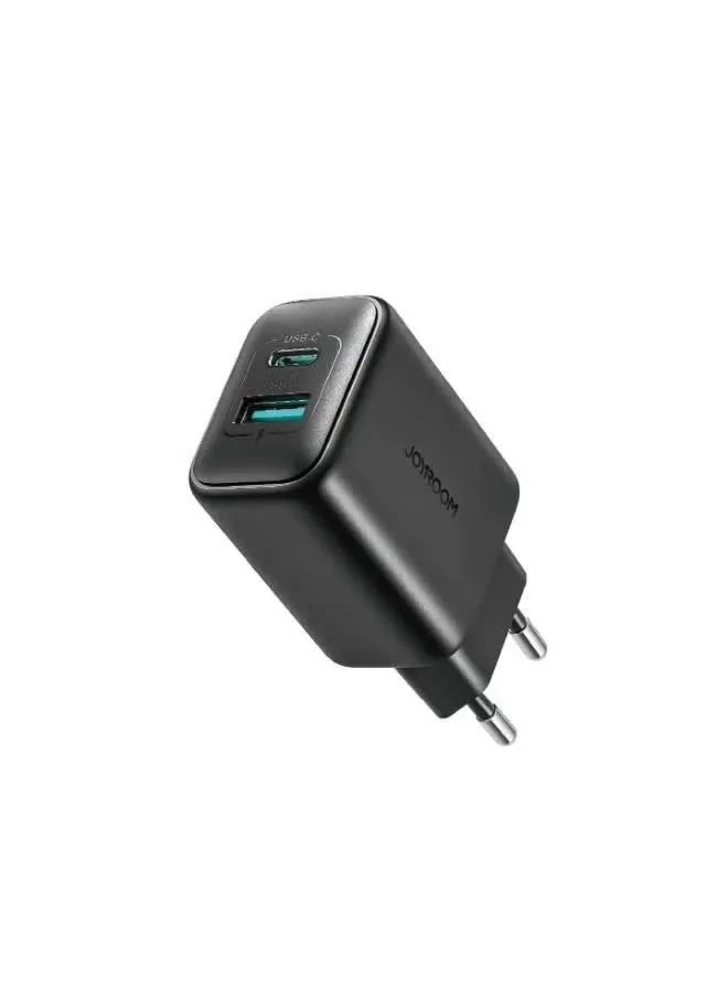 JR-TCF13 25W Dual-Port (A+C) Charger Black