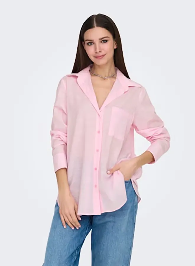 ONLY Womens Salina Longsleeve Shirt Woven