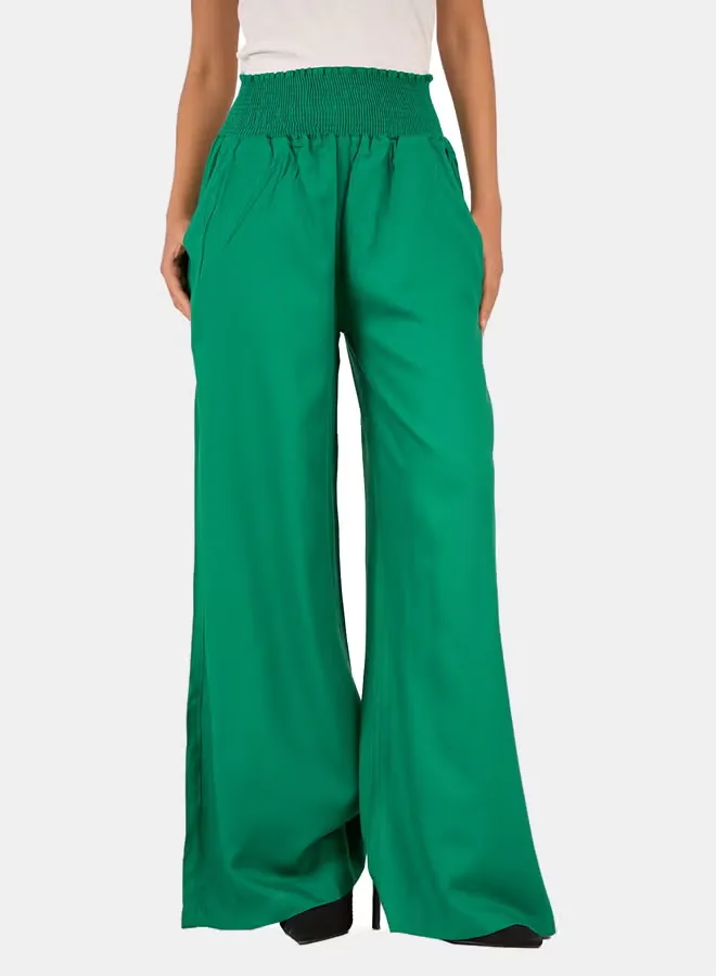 Tencel Wide Leg Pants - M