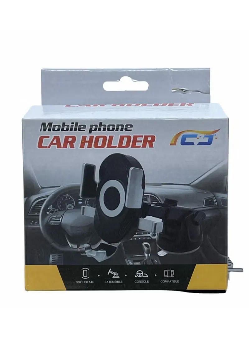 Car Dashboard Phone Holder Black