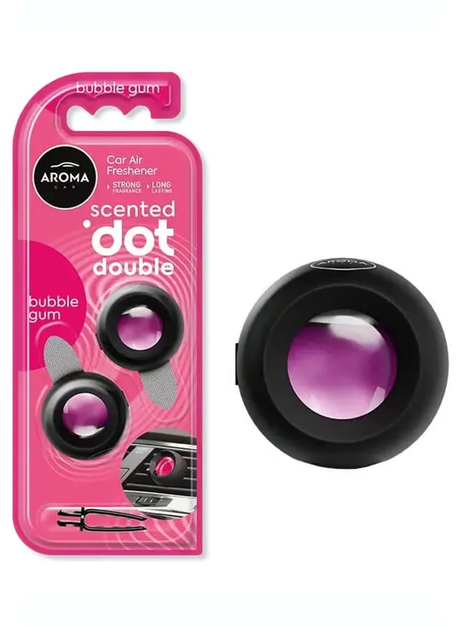 Aroma Scented dot Double 2 X 2.7ml Bubble Gum