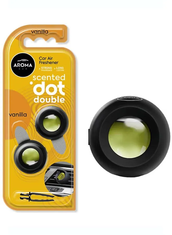 Aroma Scented dot Double 2 X 2.7ml Vanilla