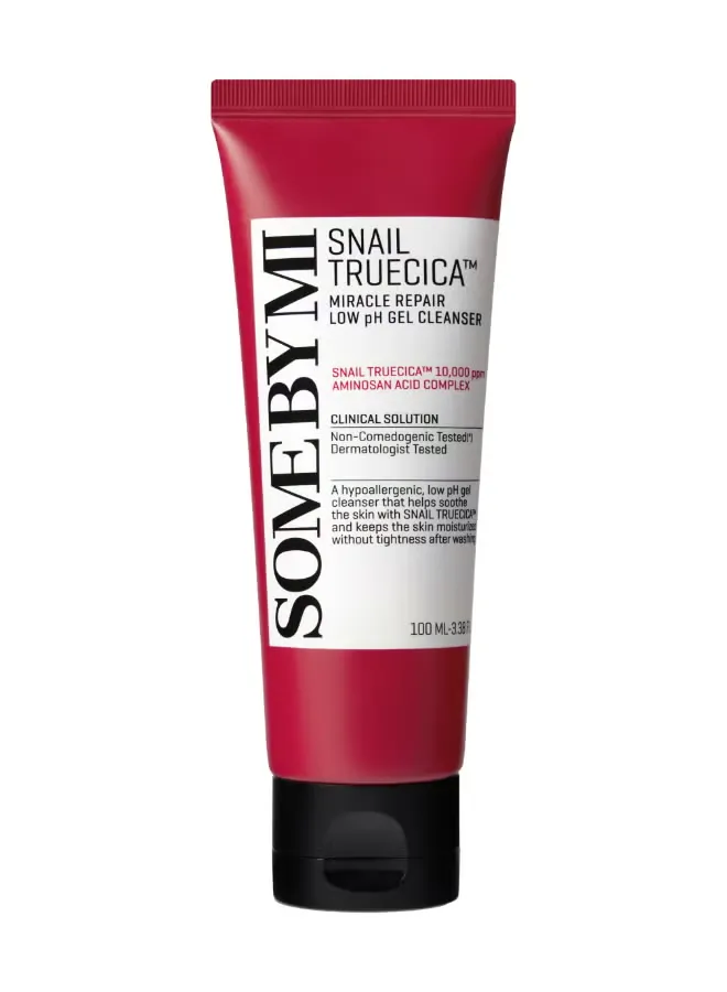 Snail Truecica Miracle Repair Low Ph Gel Cleanser Red 100ml
