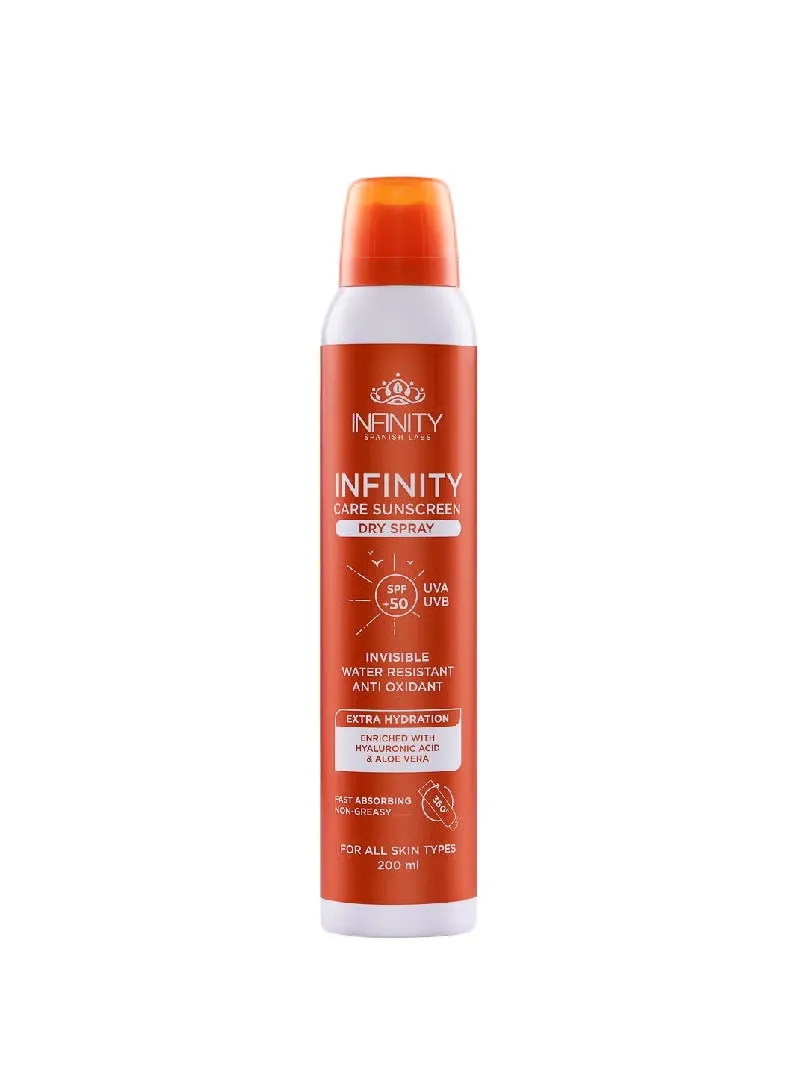 Infinity Care sunscreen Dry Spray SPF50+