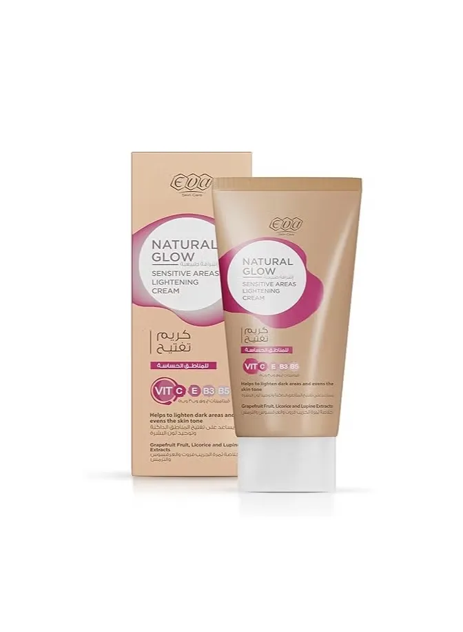 Eva Skin Care Natural Glow Lightening Cream for Sensitive Areas 50 g