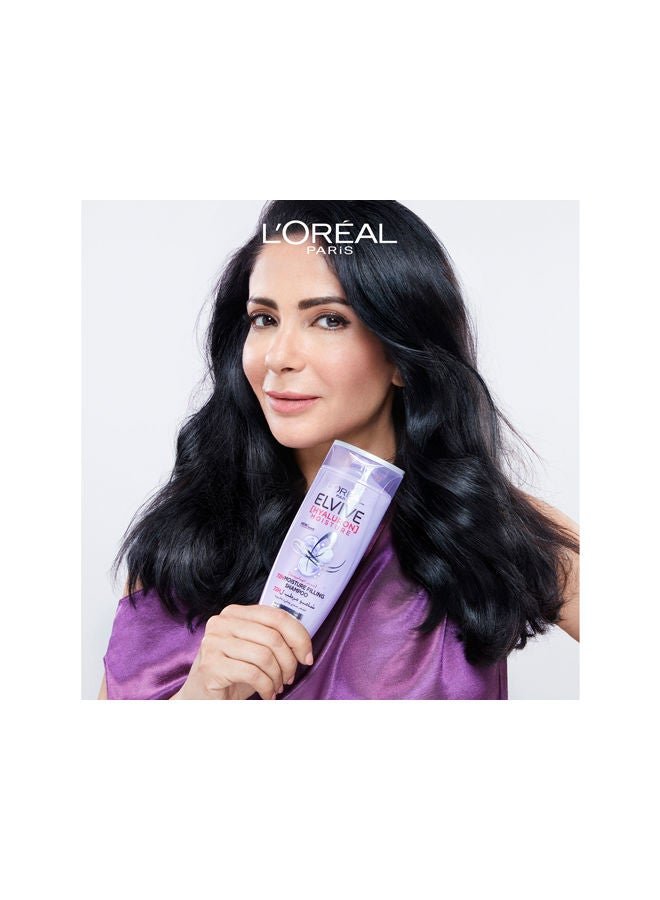 Elvive Hyaluron Moisture Filling Shampoo Replumps Hair With 72H Of Hydration 400ml
