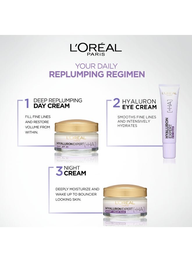 Hyaluron Expert Repluming Moisturizing Eye Cream - White 15ml