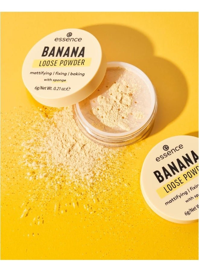 Banana Loose Powder Yellow