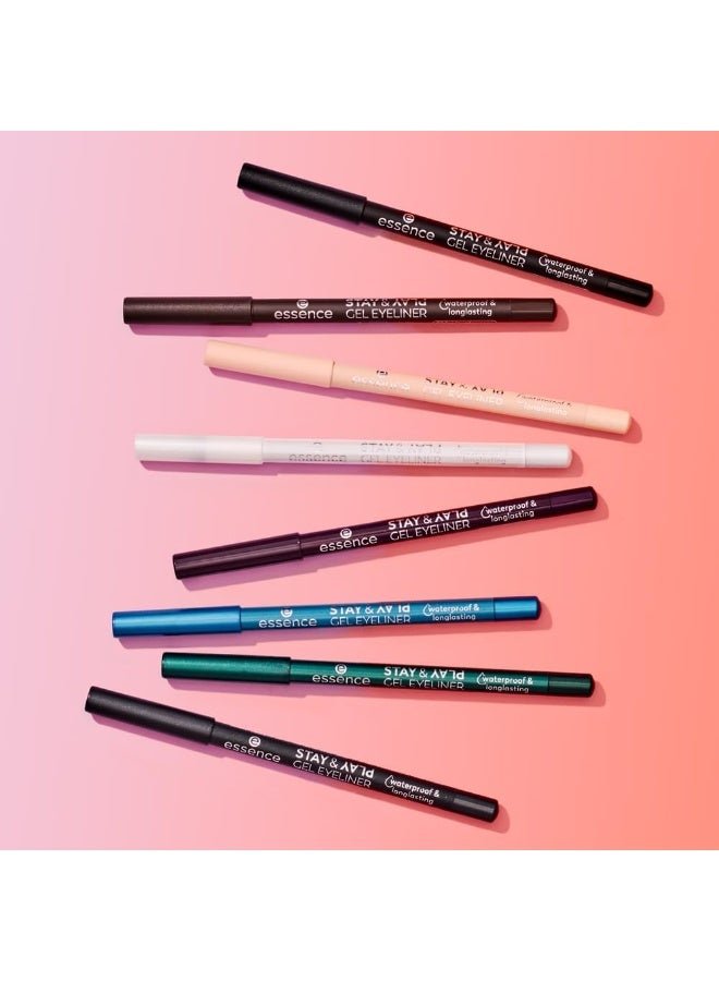 Stay & Play Gel Eyeliner 01 Black Raven