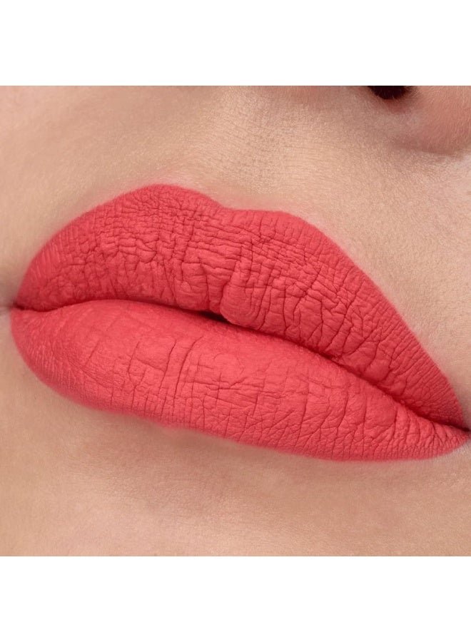 8H Matte Liquid Lipstick Fiery Red