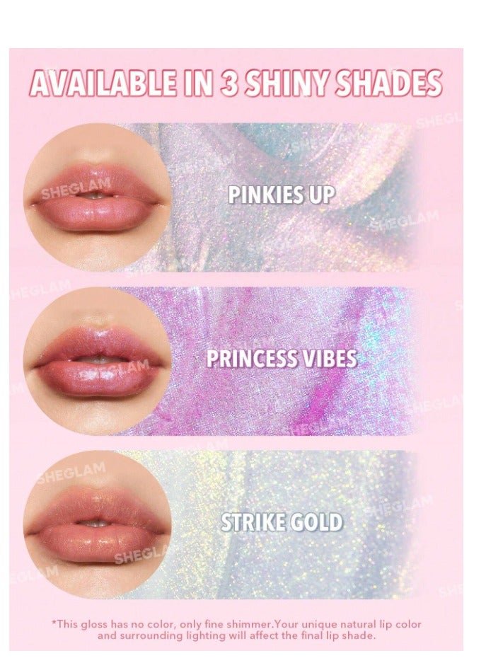 Jelly Wow Hydrating Lip Oil- Pinkies Up