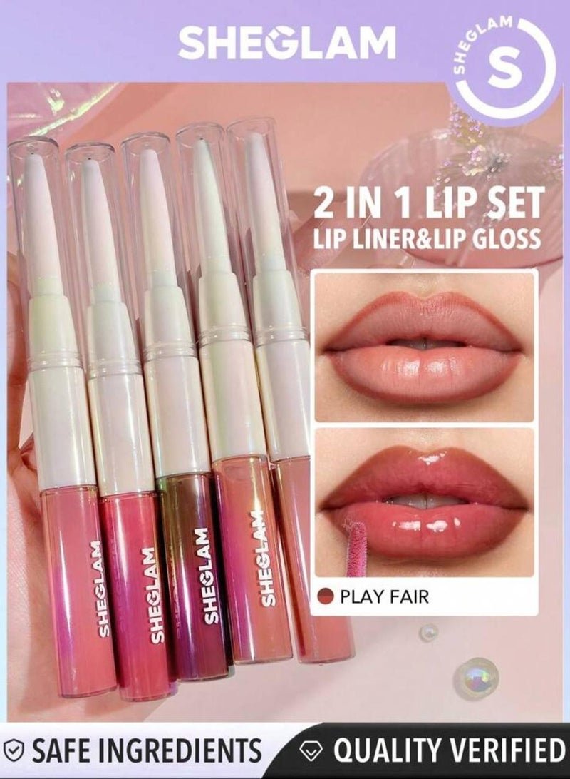 Lip Rules Liner & Gloss Pen Play Fair