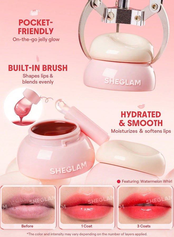 Hydra Jelly Pocket Lip Jam - Guava Glow pink