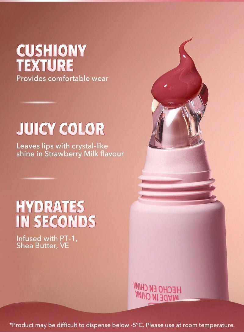 Crystal Glaze Moisturizing Lip Care- Strawberry Milk