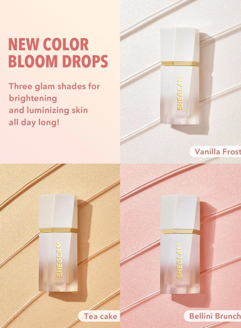 SHEGLAM Glow Bloom Liquid Highlighter- Vanilla Frost
