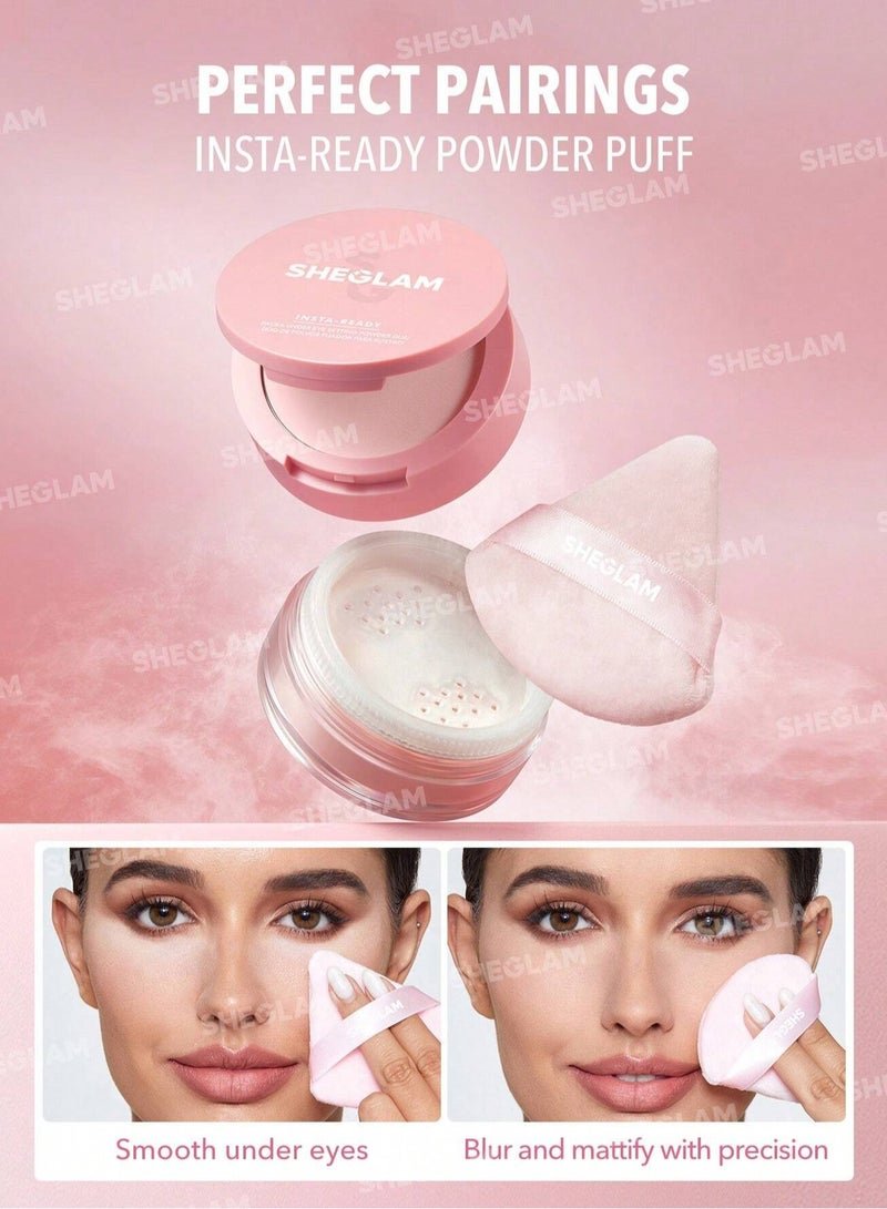 Smooth, brighten, and blur – all-day set for a flawless, photo-ready finish.
