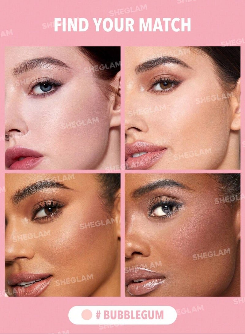 Smooth, brighten, and blur – all-day set for a flawless, photo-ready finish.