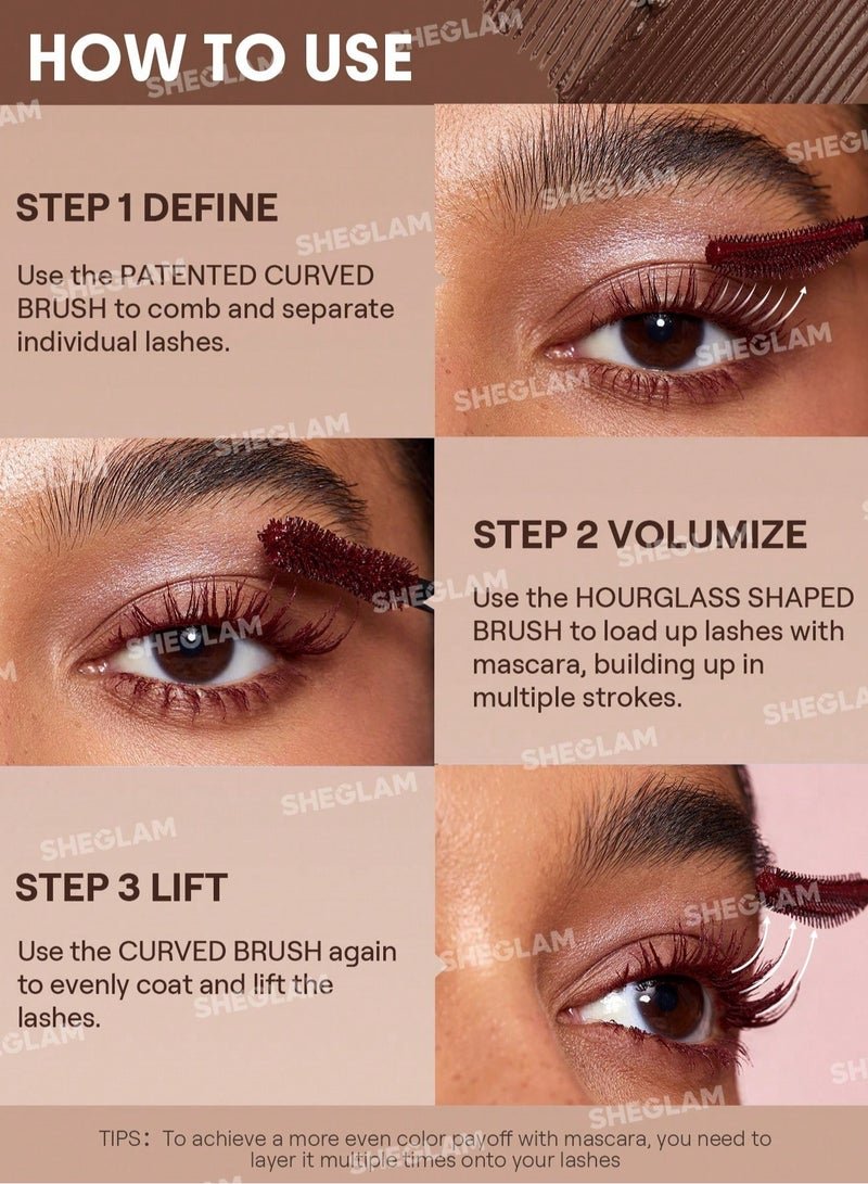 All-In-One Volume & Length Mascara-Waterproof Macchiato