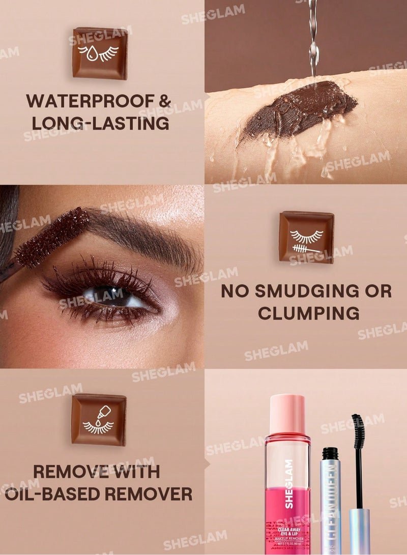 All-In-One Volume & Length Mascara-Waterproof Macchiato