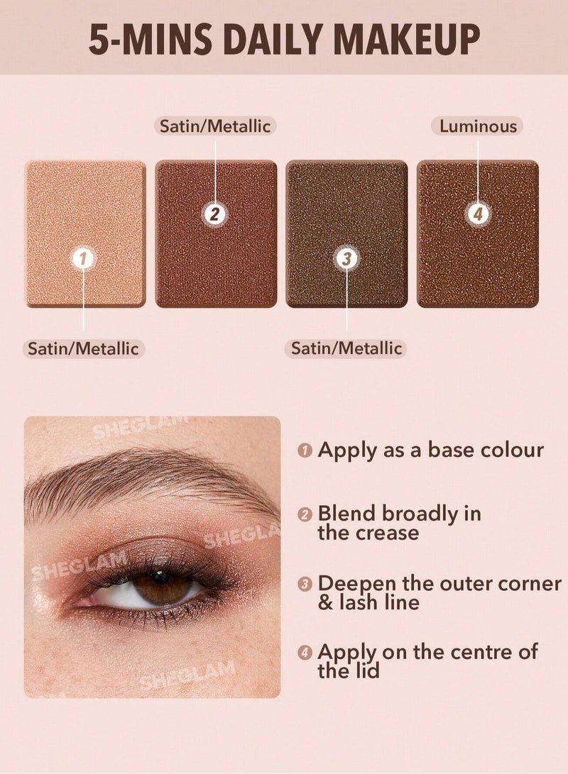 Essential Square Eyeshadow Quad - SERENDIPITY Multicolour